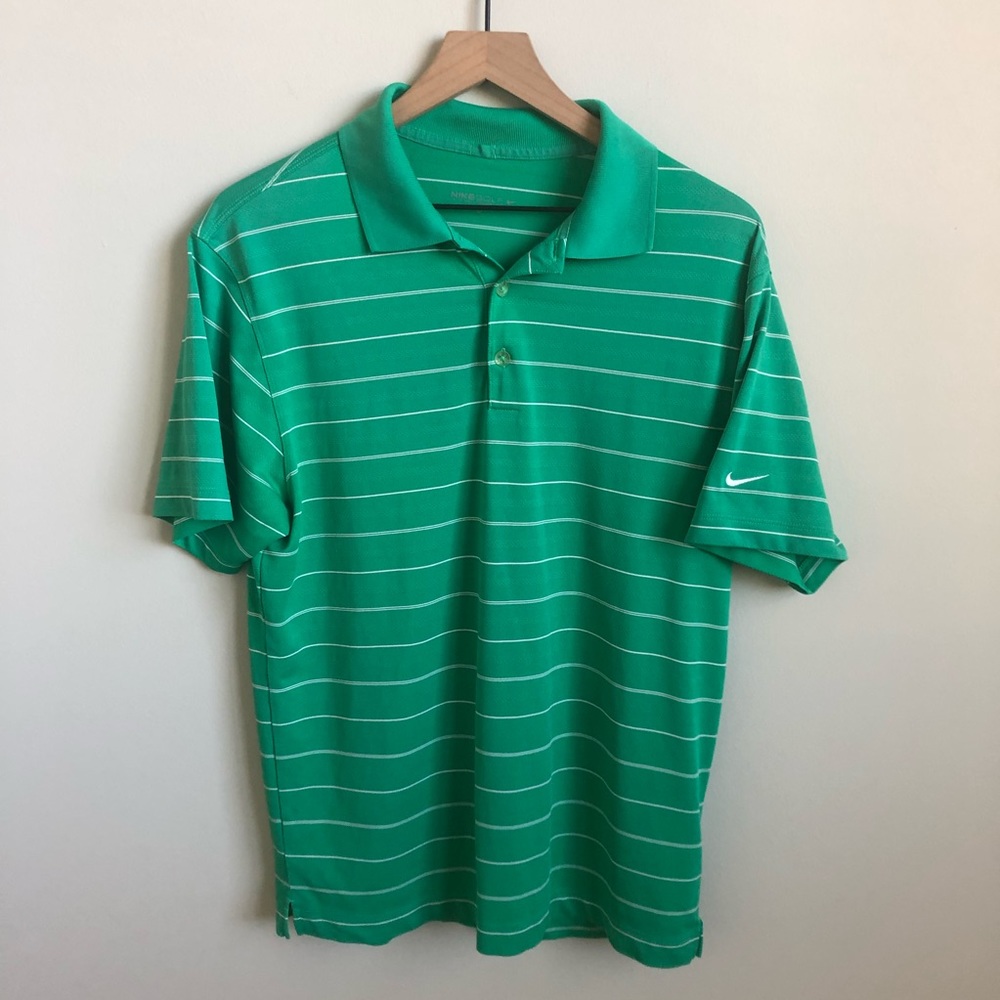 Nike Green Men’s Golf Polo - Size Small